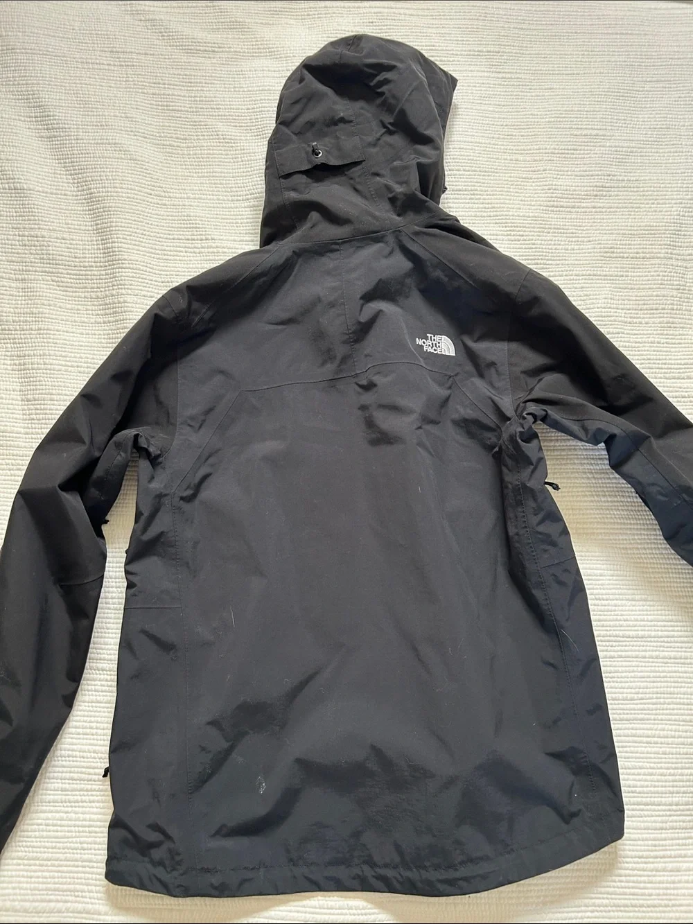 The North Face Black Men's Hooded Rain Jacket